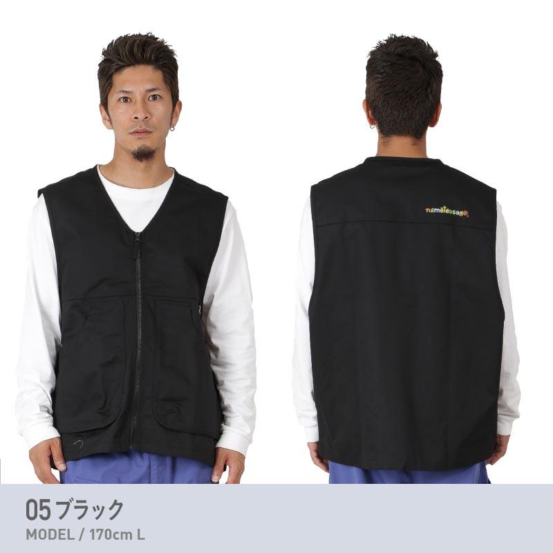 ネームレスエイジ（namelessage） 難燃 ベスト アウトドアウェアメンズ