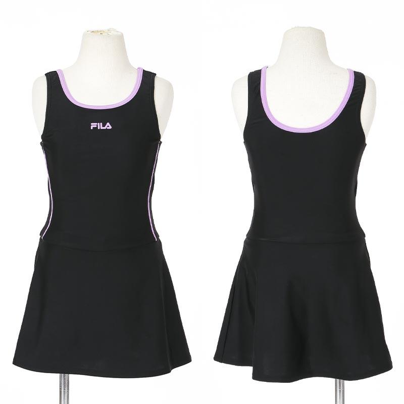 FILA/フィラ キッズ スクール水着 Aライン ワンピース 水着 みずぎ スイムウェア スカート パッド付き 学校用 プール 女子用 113965 | FILA | 11