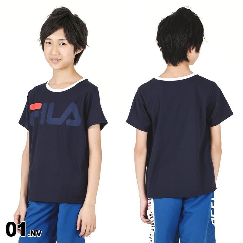 Fila フィラ キッズ 半袖 ラッシュガード Tシャツ ティーシャツ 水陸両用 水着 みずぎ Uvカット Upf50 128 240 Oc Style Paypayモール店 通販 Paypayモール