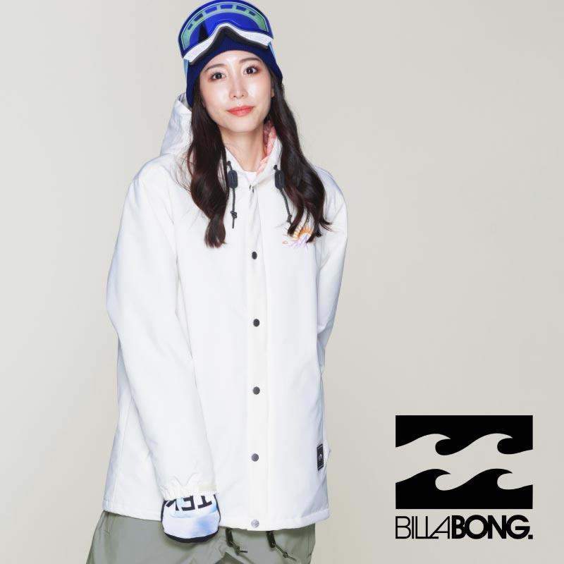 BILLABONG スノーボードウェア レディース コーチジャケット スノボウェア 上下セット スノボ ウェア スノーボード スノボー ビラボン BC01L-758 BBMS-ASET 