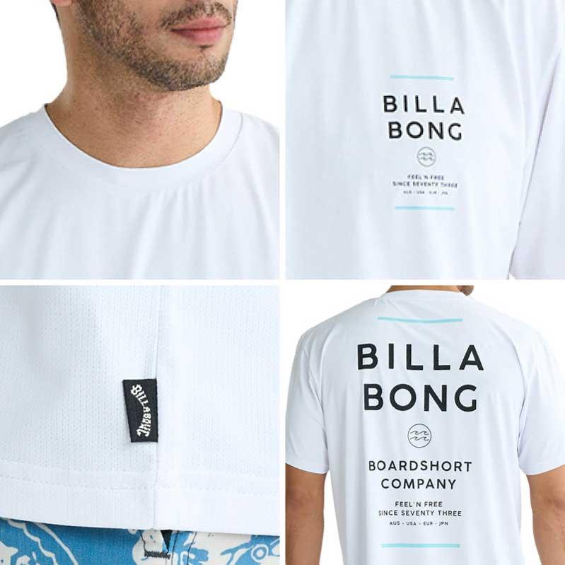 BILLABONG（ビラボン） ラッシュガード メンズ 半袖 AIR DRY MESH TEE