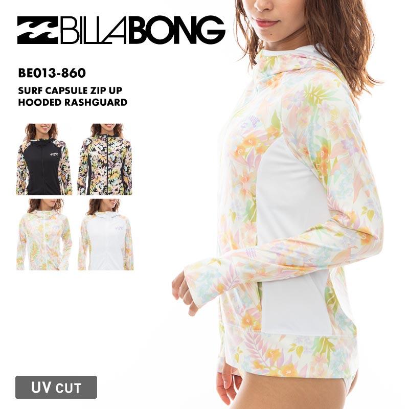 BILLABONG 良品⭐︎オーダーL位⭐︎ビラボン⭐︎フロントジップ BILLABONG（ビラボン） レディース ジップ フード 長袖 ラッシュガード