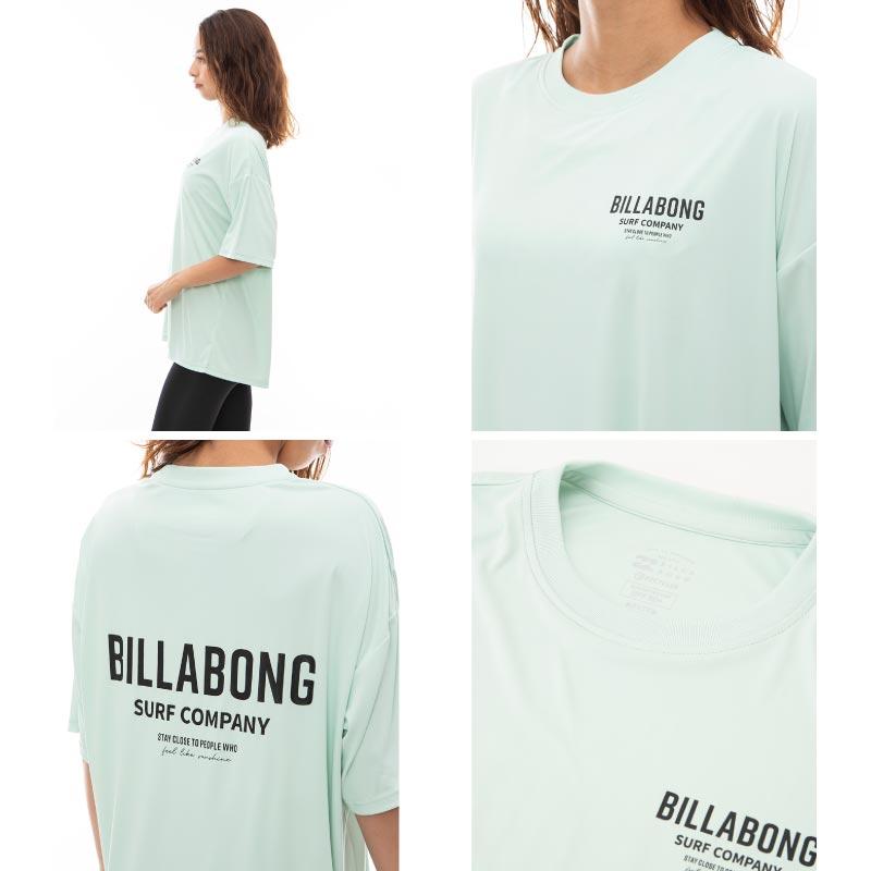 BILLABONG（ビラボン） ラッシュガード レディース 半袖 LOGO BIG RASH