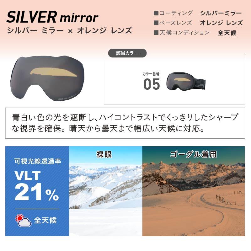 スノーボード ゴーグル キッズ こども用 ジュニア スノーゴーグル 曇り止め2層レンズ UVカット スノボ スキー スノー ヘルメット対応 PONTAPES PNKID-681 | ポンタぺス | 15