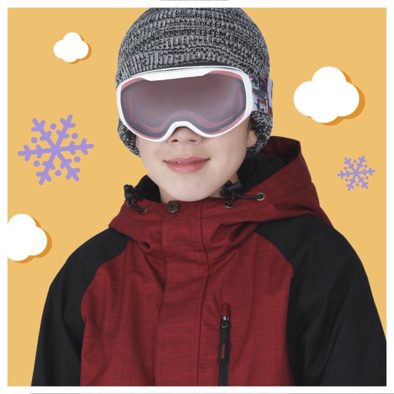 スノーゴーグル キッズ 球面ゴーグル スキーゴーグル UVカット ミラー