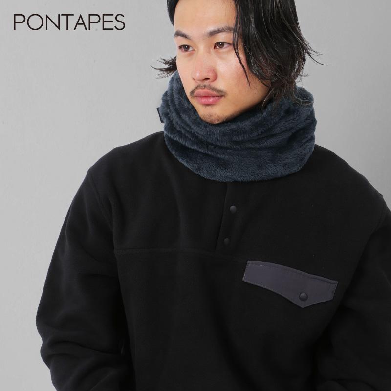 ポンタぺス（PONTAPES） ネックウォーマー スノーボード メンズ