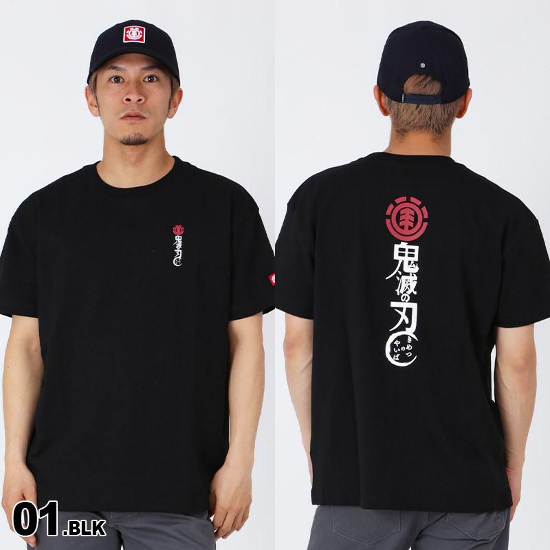 Element エレメント メンズ 半袖 Tシャツ 鬼滅の刃 ロゴ ティーシャツ カジュアル プリント クルーネック トップス 022 291 Oc Style Paypayモール店 通販 Paypayモール