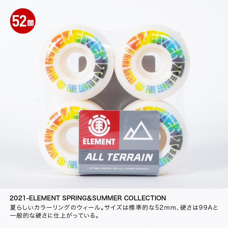 ELEMENT/エレメント メンズ＆レディース ウィール 4個セット サイズ 