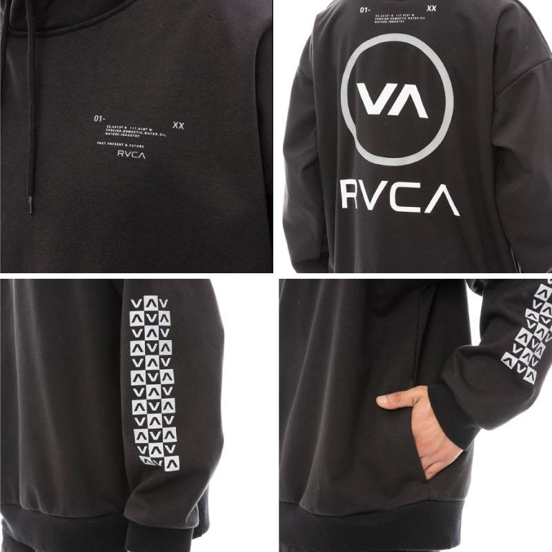 RVCA（ルーカ） メンズ 撥水 パーカー REFLECTIVE BAS HD 2024 HOLIDAY