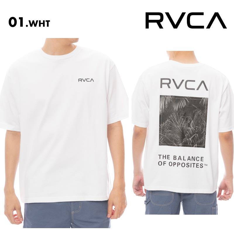 RVCA（ルーカ） Tシャツ メンズ 半袖 PALM BOX SS 25 SPRING クルー