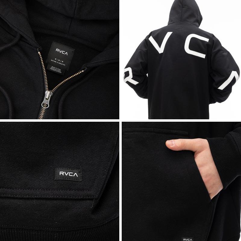 RVCA（ルーカ） メンズ ジップパーカー FAKE RVCA ZIP HD FALL＆WINTER