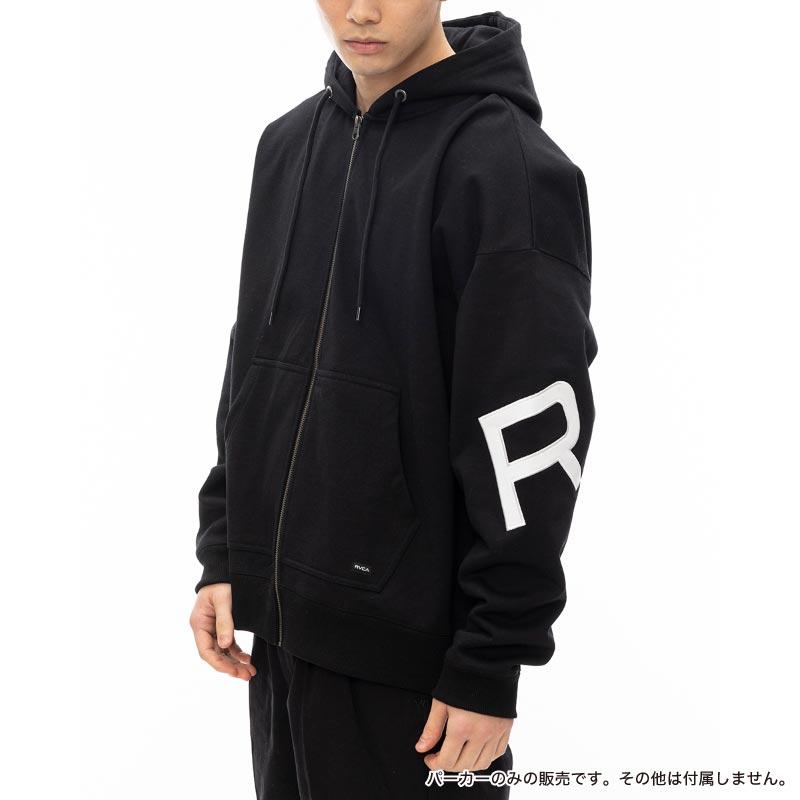 【新品未使用】ルーカ　メンズジップアップパーカー RVCA（ルーカ） メンズ ジップパーカー FAKE RVCA ZIP HD FALL＆WINTER