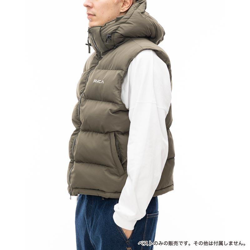 RVCA ルーカ メンズ ベスト PUFFER VEST JACKET 2024 FALL＆WINTER