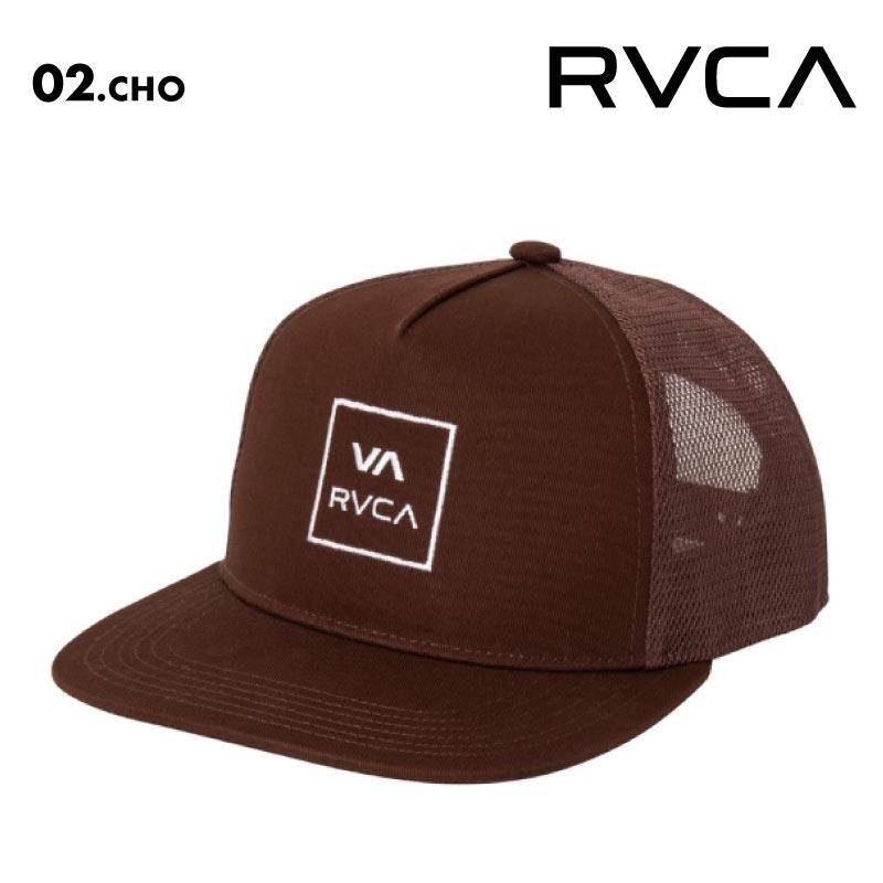 RVCA（ルーカ） キャップ メンズ レッド 赤 VA ALL THE WAY TRUCKER