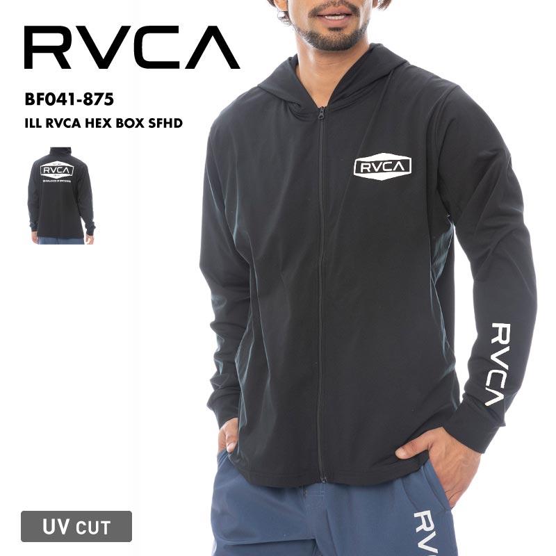 RVCA（ルーカ） ラッシュガード メンズ 長袖 ジップ ILL RVCA HEX BOX