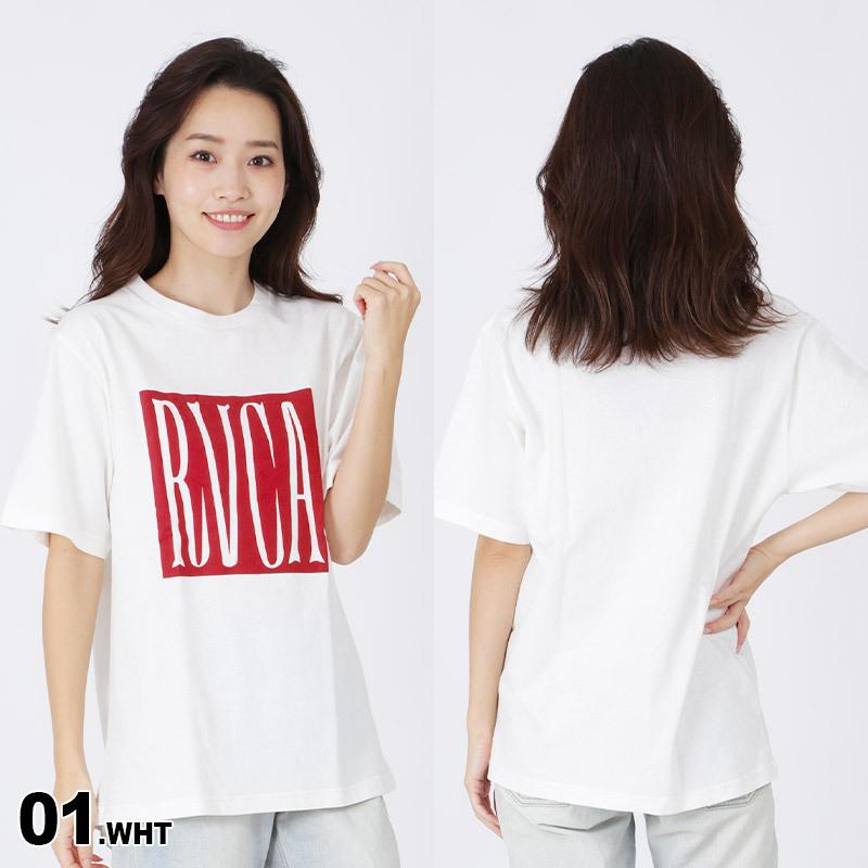 RVCA/ルーカ レディース 半袖 半そで Tシャツ ティーシャツ トップス ロゴ BA043-218｜ocstyle｜02