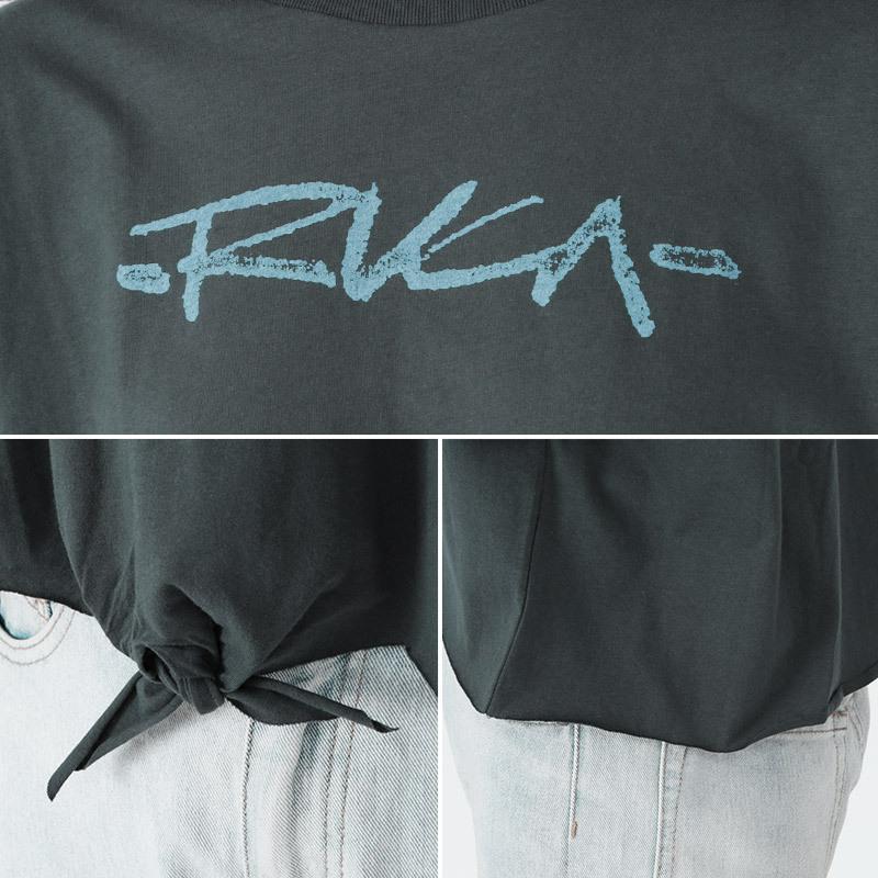 【SALE】 RVCA/ルーカ レディース 半袖 半そで Tシャツ ティーシャツ トップス ロゴ BA043-241｜ocstyle｜08