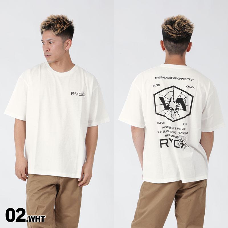 RVCA/ルーカ メンズ 半袖 Tシャツ ティーシャツ トップス 柄 春服 夏服 ブラック ホワイト BD041-271｜ocstyle｜03