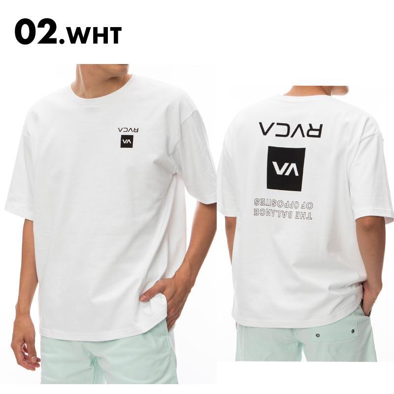 RVCA/ルーカ メンズ 半袖 Ｔシャツ UP STATE TEE 2024 SPRING バックプリント 大きめサイズ クルーネック ビッグ はんそで BE041-234｜ocstyle｜06