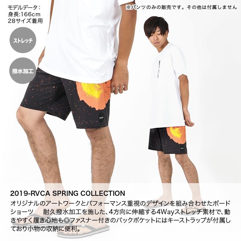 RVCA/ルーカ メンズ サーフパンツ ボードショーツ 水着 海水パンツ サーフショーツ みずぎ ひざ丈 ボーダー柄 AJ