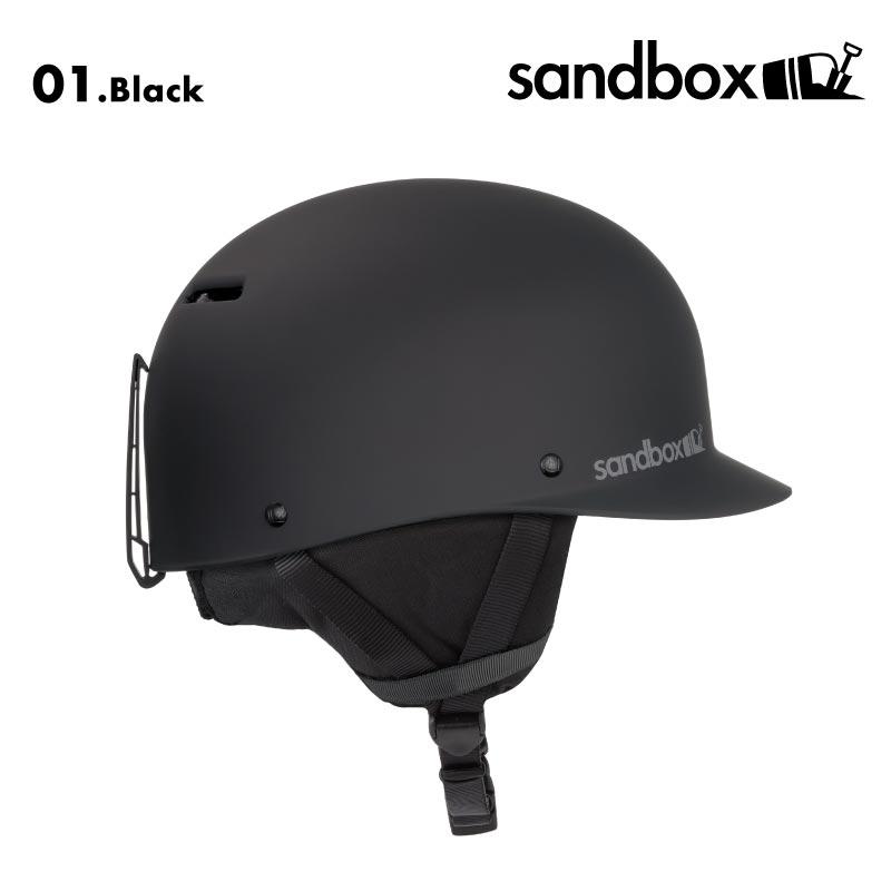 新品未使用　sandbox スノーボード ヘルメット S/M マットブラック SANDBOX/サンドボックス メンズ＆レディース ヘルメット