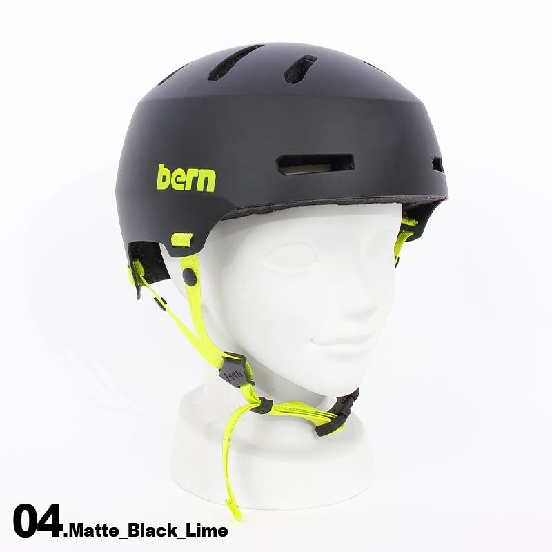 BERN/バーン メンズ＆レディース スノーヘルメット MACON2.0 プロテクター スノーボード 頭部保護 ウインタースポーツ 男性用 女性用  ブランド