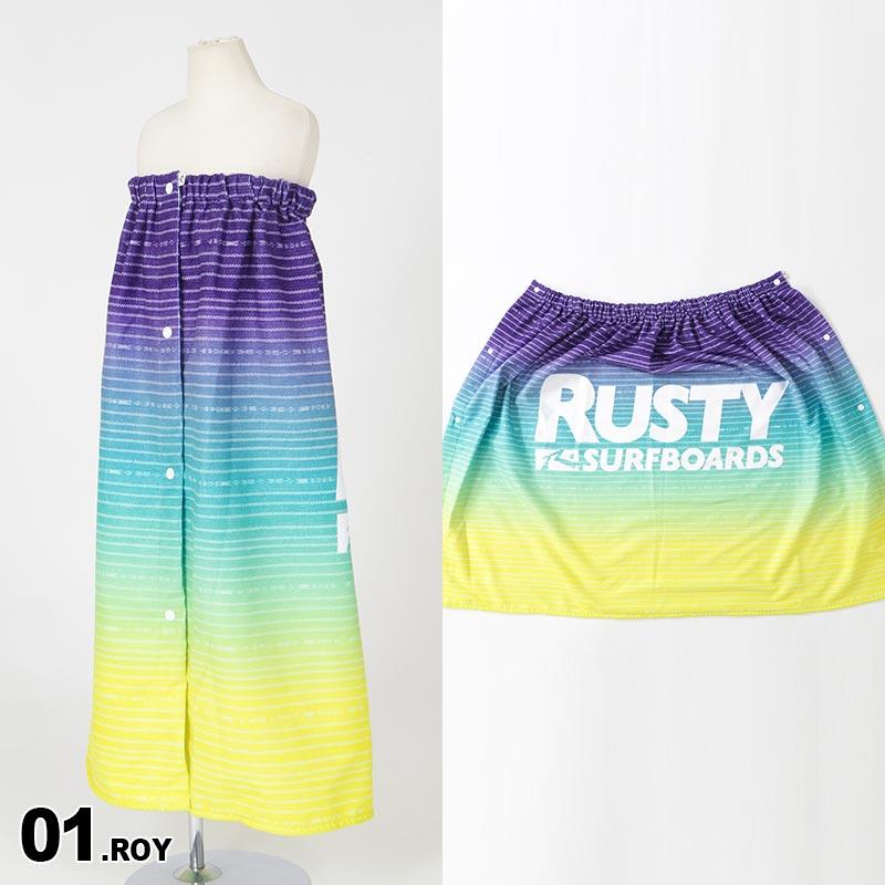 RUSTY RUSTY/ラスティ キッズ ラップタオル 巻きタオル バス