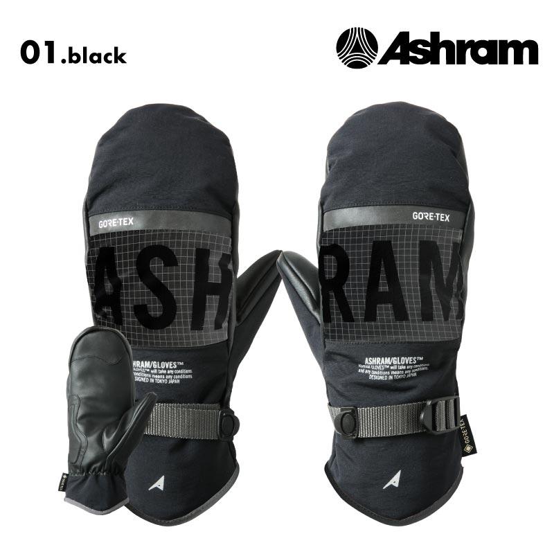 アシュラム メンズ GORE-TEX ミトングローブ スノーボード スキー 防寒