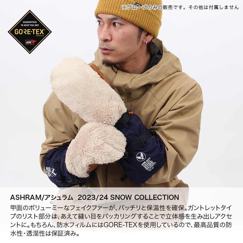 ASHRAM/アシュラム メンズ レディース GORE-TEX スノーグローブ ASHRAM/アシュラム メンズ レディース GORE-TEX スノーグローブ