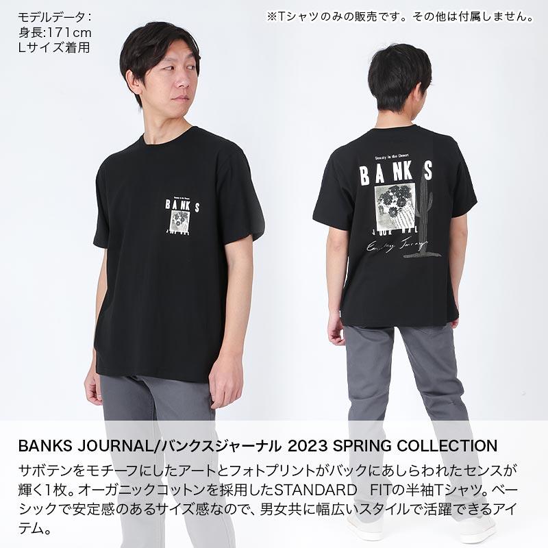 BANKS JOURNAL/バンクスジャーナル メンズ 半袖 半そで Tシャツ ティーシャツ トップス ロゴ 柄 ATS0839｜ocstyle｜07