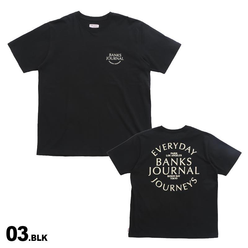 BANKS JOURNAL/バンクスジャーナル メンズ 半袖 半そで Tシャツ ティーシャツ トップス ロゴ 柄 ATS0835｜ocstyle｜07