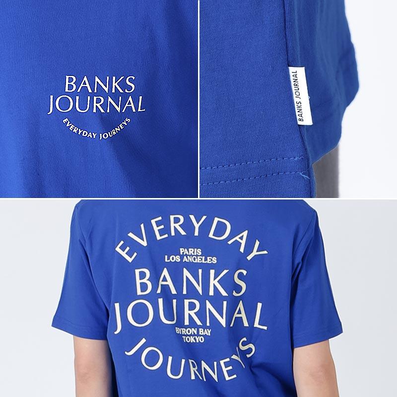 BANKS JOURNAL/バンクスジャーナル メンズ 半袖 半そで Tシャツ ティーシャツ トップス ロゴ 柄 ATS0835｜ocstyle｜08