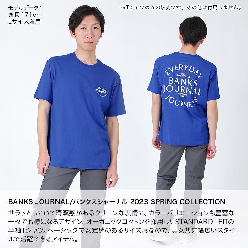 BANKS JOURNAL/バンクスジャーナル メンズ 半袖 半そで Tシャツ ティーシャツ トップス ロゴ 柄 ATS0835｜ocstyle｜09