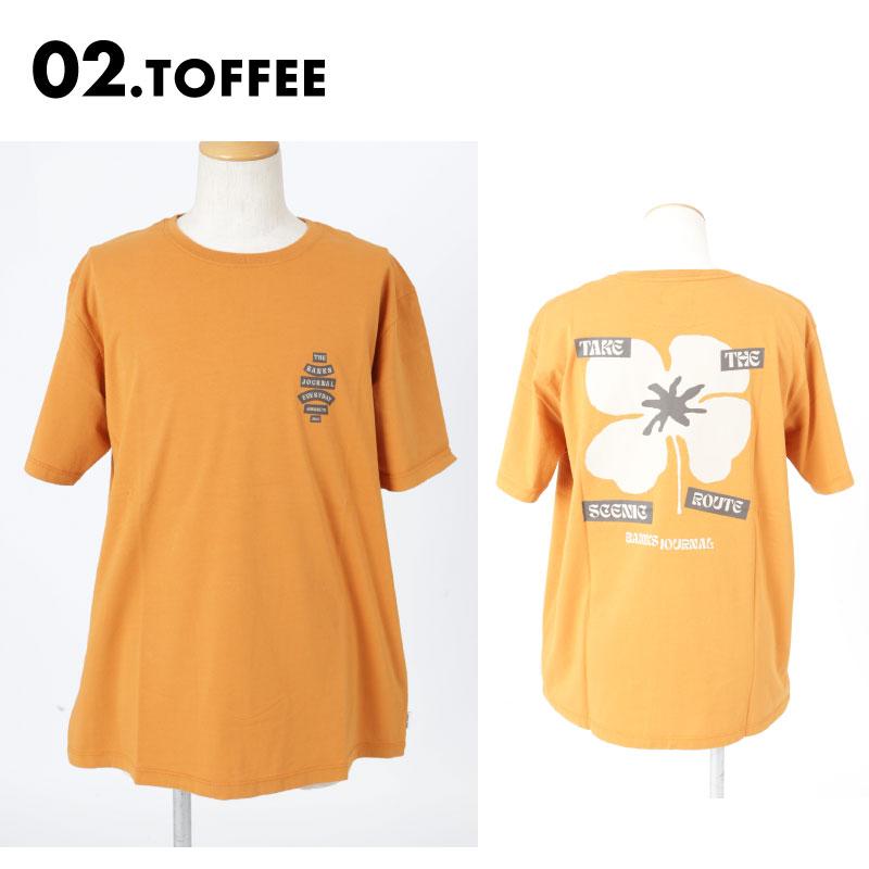BANKS JOURNAL/バンクスジャーナル メンズ 半袖 Tシャツ オレンジ