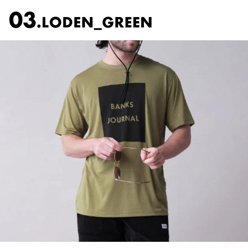 BANKS JOURNAL/バンクスジャーナル メンズ 半袖ラッシュガードTシャツ
