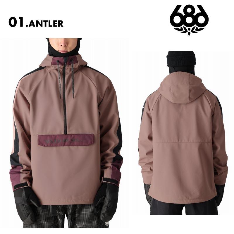 ★スーパーセール★　新品　686　スノーボード　ウェア　アノラック　M 686/シックスエイトシックス メンズ スノーウェア アノラック