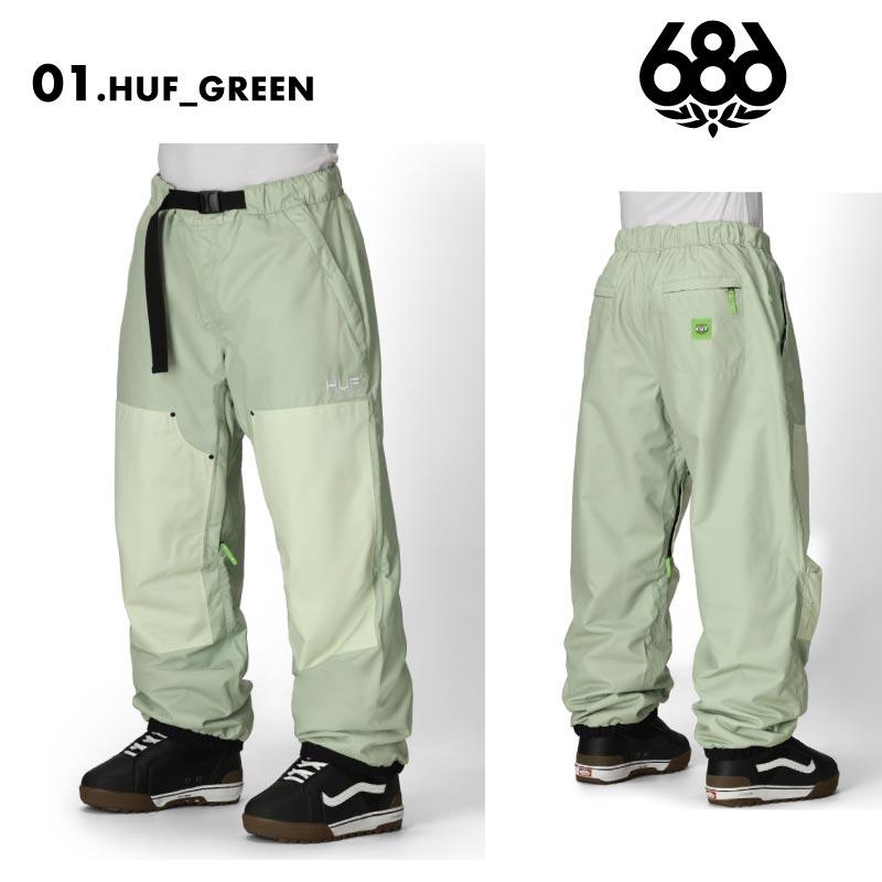 686（シックスエイトシックス） メンズ スノーパンツ MENS 686 HUF