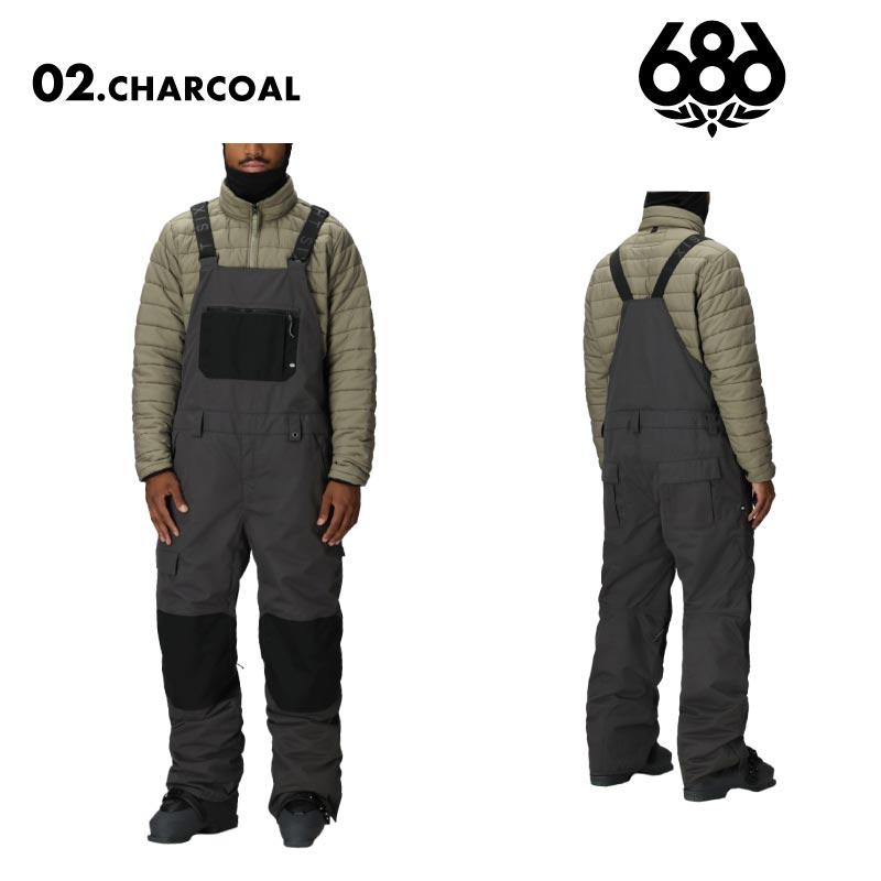 686（シックスエイトシックス） メンズ スノービブパンツ MENS HOT LAP