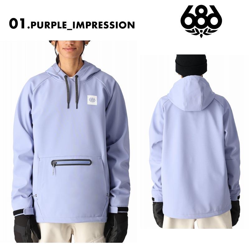 686/シックスエイトシックス レディース 撥水 パーカー WATERPROOF