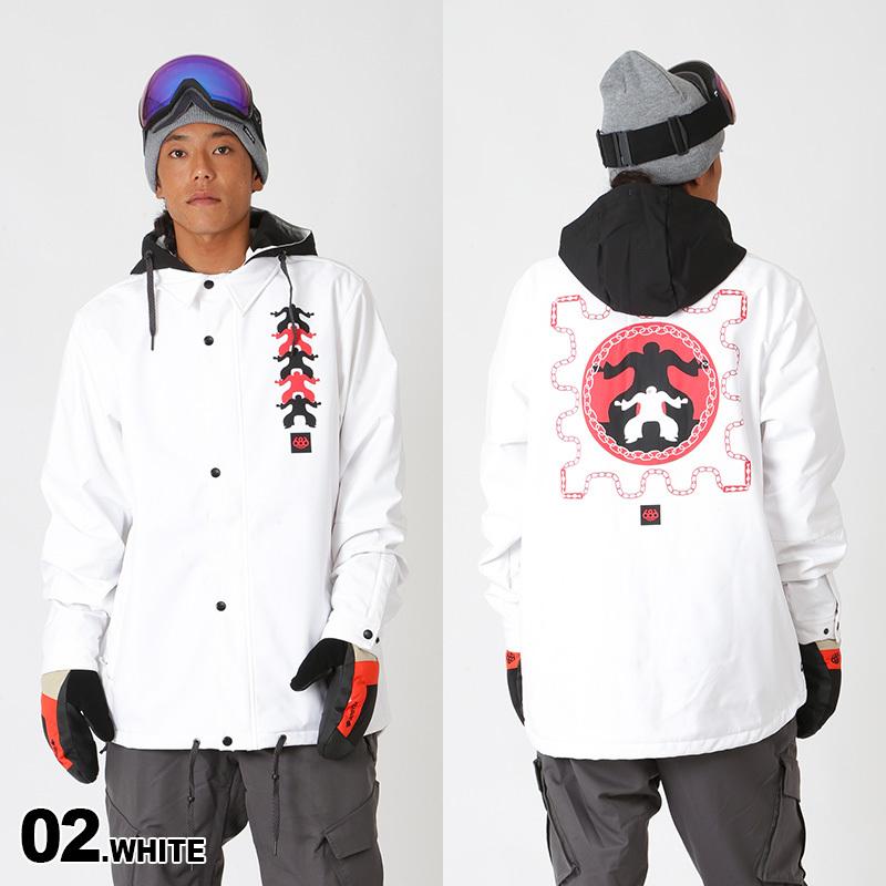円 66 以上節約 686 シックスエイトシックス メンズ スノーボードウェア ジャケット 単品 スノージャケット スノーウェア スノボウェア ウエア 上 スキーウェア M1wcst01