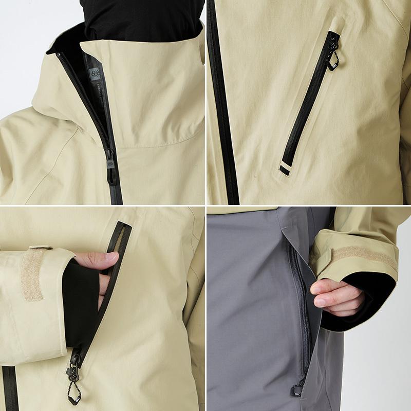 686/シックスエイトシックス メンズ GORE-TEX スノーボードウェア 