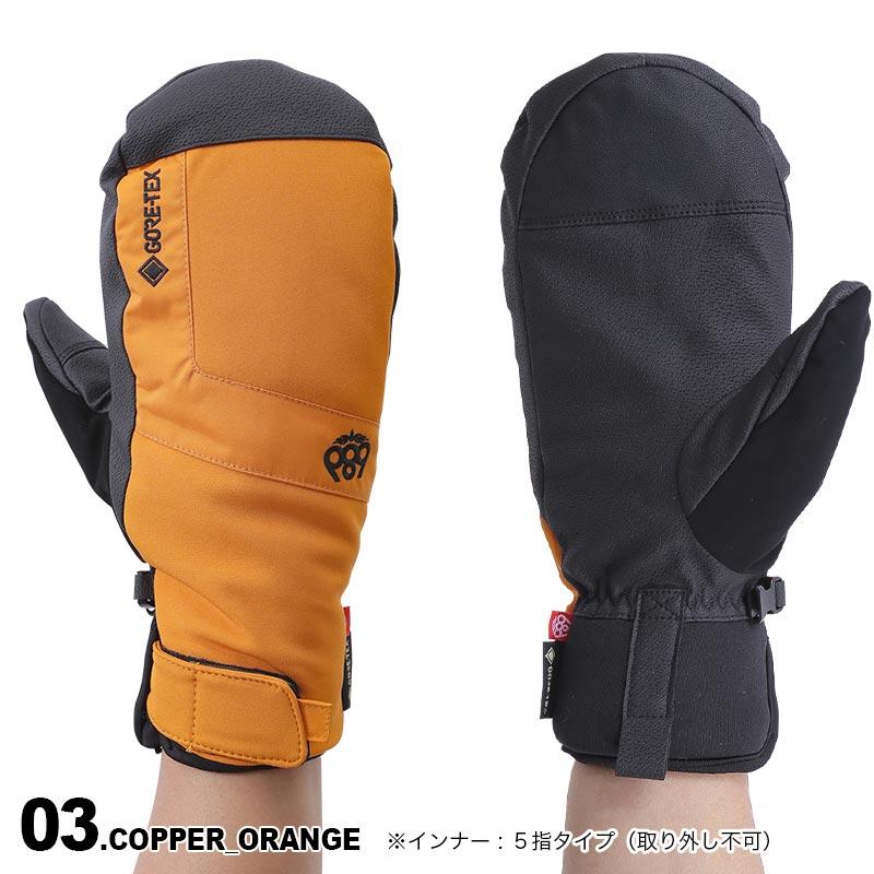 686 メンズ スノーボード グローブ ミトン GORE-TEX スノーグローブ 