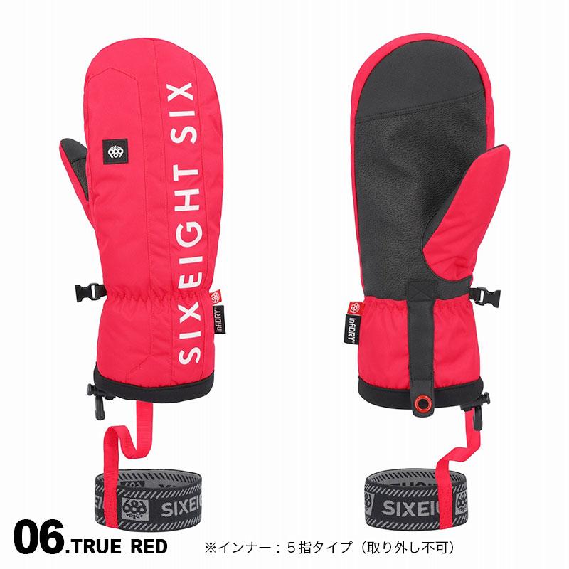 686（シックスエイトシックス） メンズ スノーボード ミトングローブ