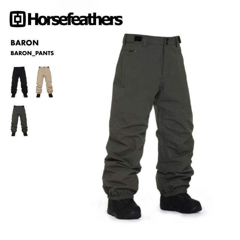 ホースフェザーズ メンズ スノーウェア パンツ ベンチレーション付き