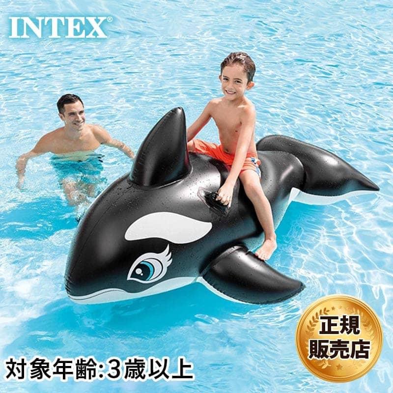 ドウシシャ クリアシャッチー シャチ 浮き輪 フロート 215cm ドウシシャ クリアシャッチー シャチ 浮き輪 フロート 215cm