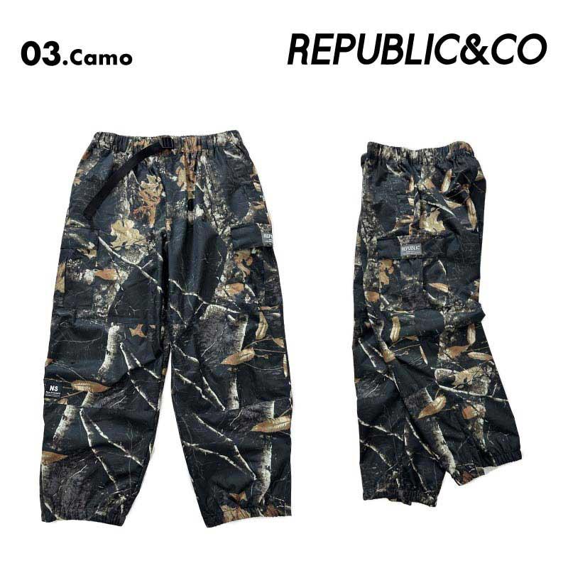Republic & Co/リパブリック メンズ スノーパンツ 7TH CHAMBER CARGO