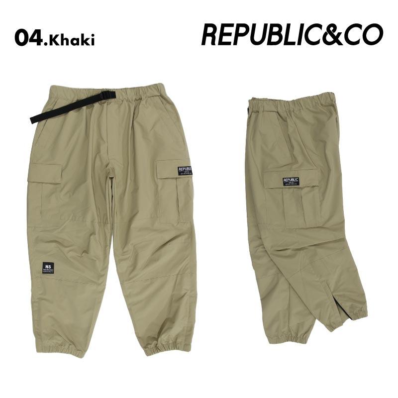 スノーボード REPUBLIC&CO 7TH CHAMBER CARGO PANTS Republic & Co/リパブリック メンズ スノーウェア パンツ 7TH CHAMBER