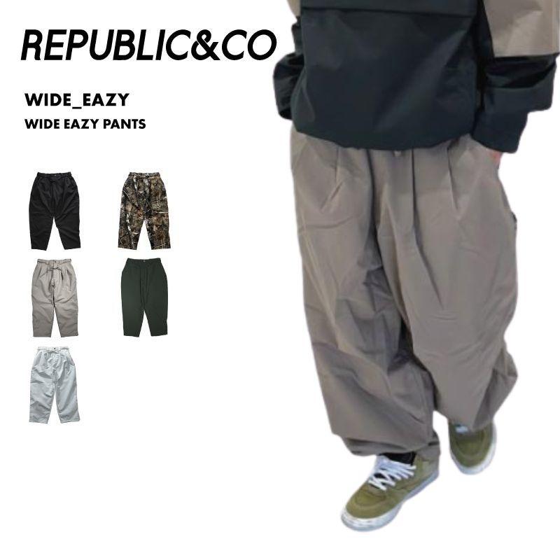 Republic スノーボードパンツ M Republic & Co/リパブリック メンズ スノーパンツ ベンチレーション