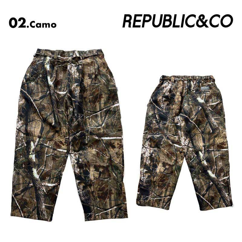 Republic & Co/リパブリック メンズ スノーパンツ ベンチレーション