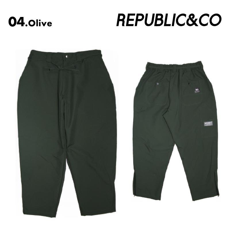Republic & Co/リパブリック メンズ スノーパンツ ベンチレーション